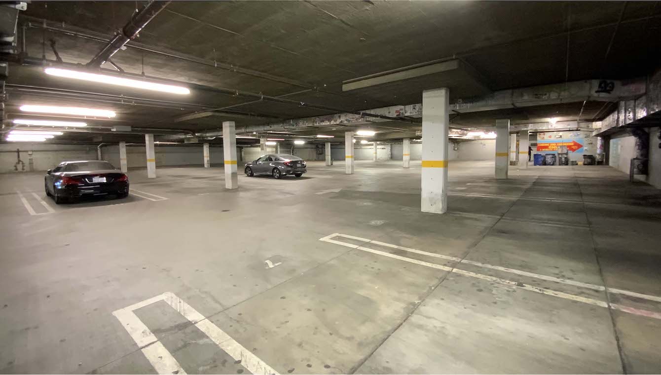 Underground Parking Garage - Hollywood Location Hollywood Location